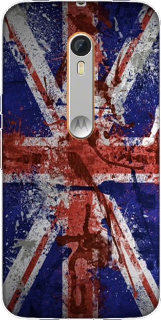 Capa Motorola Moto X Style com imagens flag