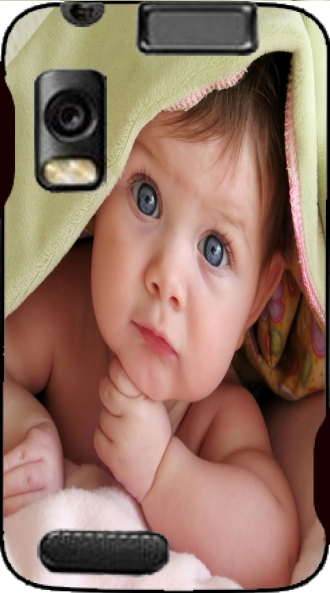 Capa Motorola Atrix com imagens baby