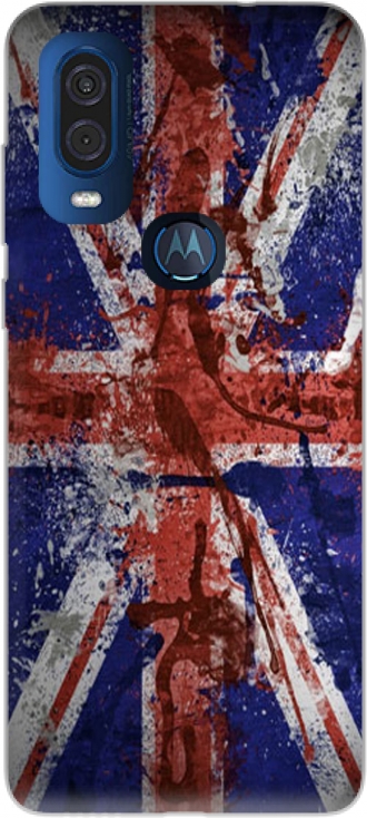 Capa Motorola One Vision com imagens flag
