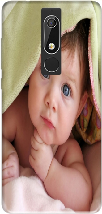 Capa Nokia 5.1 com imagens baby
