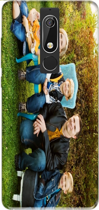 Capa Nokia 5.1 com imagens family