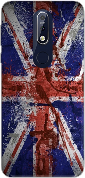 Capa Nokia 7.1 com imagens flag