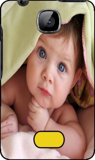 Capa Nokia Asha 501 com imagens baby