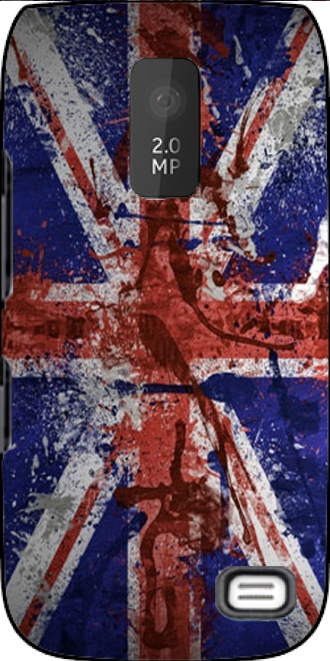 Capa Nokia Asha 308 com imagens flag
