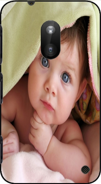 Capa Nokia Lumia 620 com imagens baby