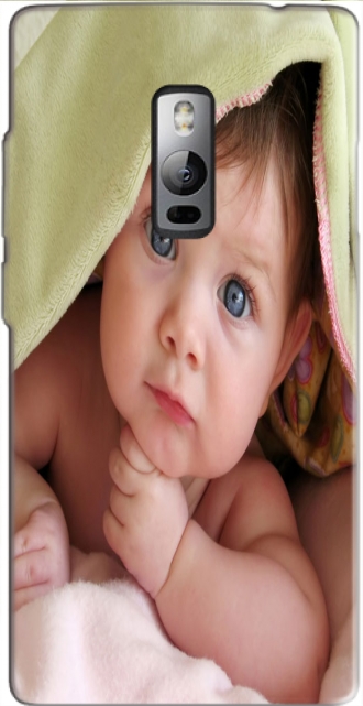 Capa OnePlus Two com imagens baby
