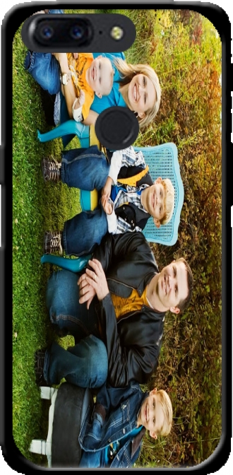 Silicone OnePlus 5T com imagens family