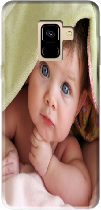 Silicone Samsung Galaxy A8 - 2018 com imagens baby
