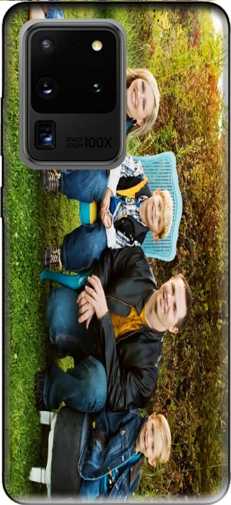 Silicone Samsung Galaxy S20 Ultra com imagens family