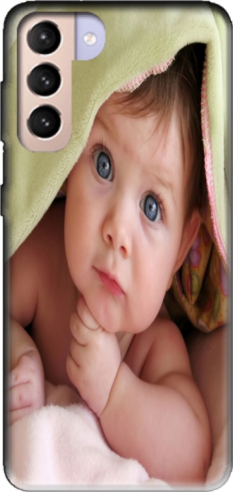 Silicone Samsung Galaxy S21+ com imagens baby