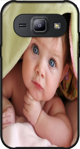 Silicone Samsung Galaxy J1 com imagens baby