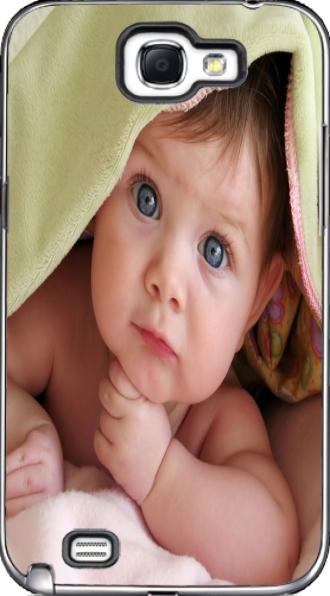 Capa Samsung Galaxy Note 2 com imagens baby
