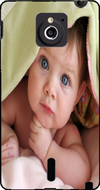 Silicone Sony Xperia Sola com imagens baby