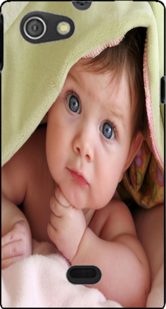 Capa Sony Xperia miro com imagens baby