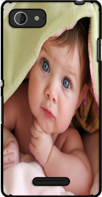 Capa Sony Xperia E3 com imagens baby