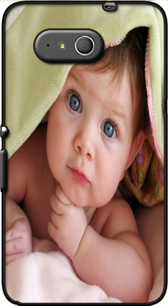 Capa Sony Xperia E4 4g com imagens baby