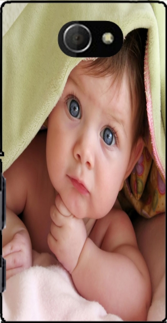 Capa Sony Xperia M2 com imagens baby
