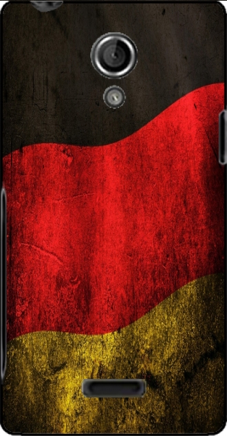 Capa Sony Xperia T com imagens flag