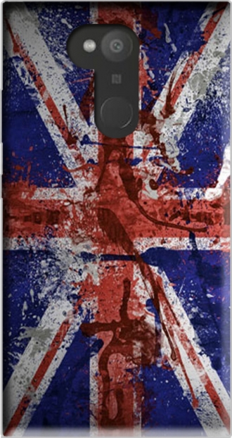 Silicone Sony Xperia L2 com imagens flag