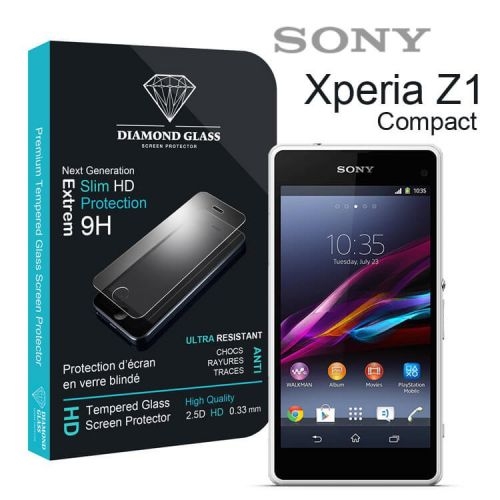 Prêmio de vidro temperado protetor de tela para Sony Xperia XZ1 Compact