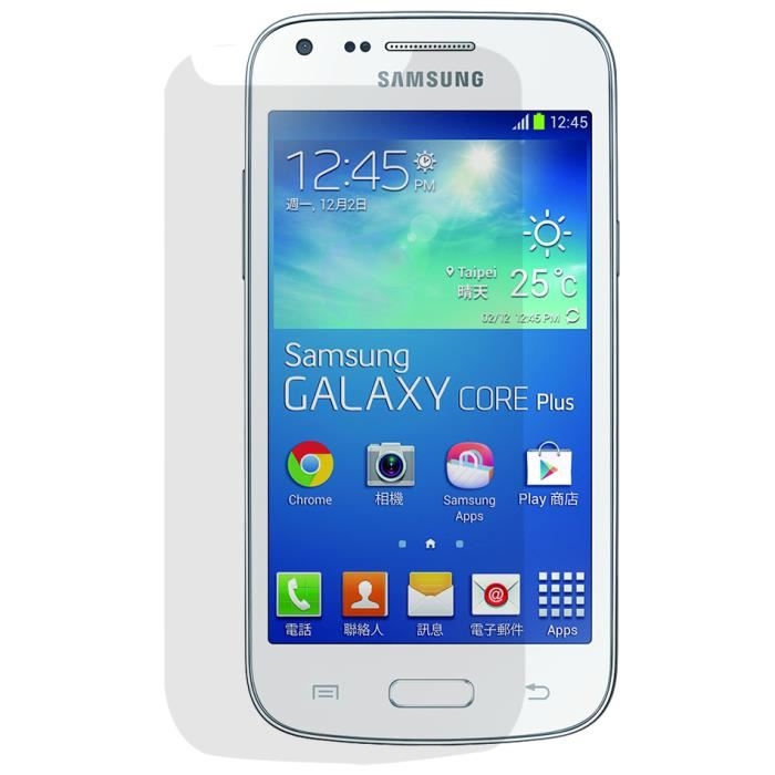 Protector Ecrã Samsung Galaxy Core Plus G3500 - Pack 2 Uni