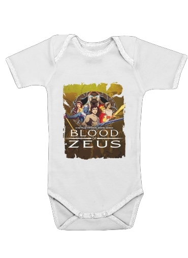  Blood Of Zeus para bodysuit bebê manga curta