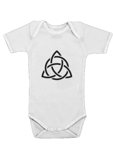  Celtique symbole para bodysuit bebê manga curta