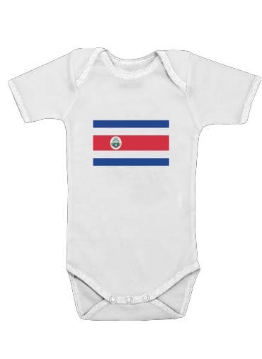  Costa Rica para bodysuit bebê manga curta