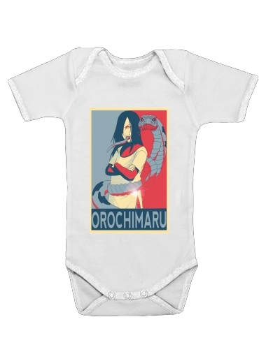  Orochimaru Propaganda para bodysuit bebê manga curta