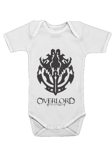  Overlord Symbol para bodysuit bebê manga curta