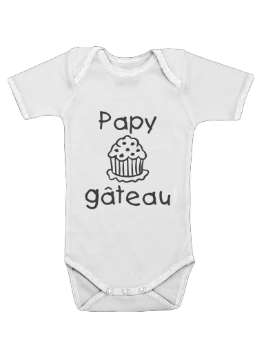 Onesies Baby Papy gateau