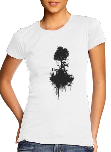  The Hanging Tree para T-shirt branco das mulheres