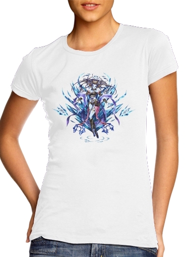  Shiva IceMaker para T-shirt branco das mulheres