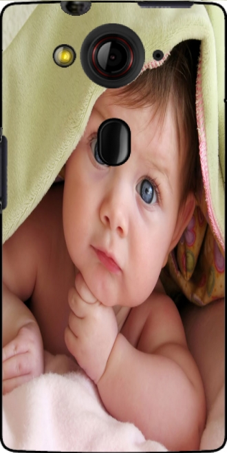 Capa Acer Liquid E3 com imagens baby