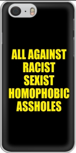 Capa All against racist Sexist Homophobic Assholes for Iphone 6 4.7