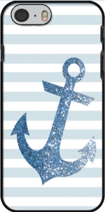 Capa Blue Glitter Mariniere for Iphone 6 4.7