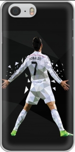 Capa Cristiano Ronaldo Celebration Piouuu GOAL Abstract ART for Iphone 6 4.7