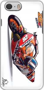 Capa Dani Pedrosa Moto GP Cartoon Art for Iphone 6 4.7