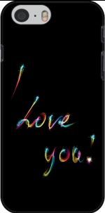 Capa I love you - Rainbow Text for Iphone 6 4.7