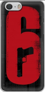 Capa Inspiration Rainbow 6 Siege - Pistol inside Gun for Iphone 6 4.7