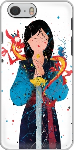 Capa Mulan Princess Watercolor Decor for Iphone 6 4.7