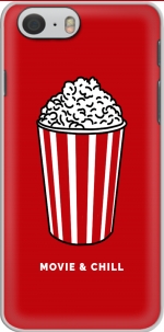 Capa Popcorn movie and chill for Iphone 6 4.7