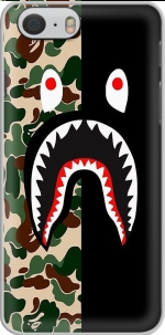 Capa Shark Bape Camo Military Bicolor for Iphone 6 4.7