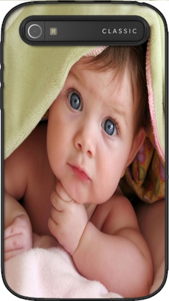 Capa Blackberry Classic com imagens baby