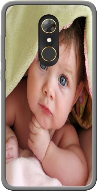 Silicone Alcatel A7 com imagens baby