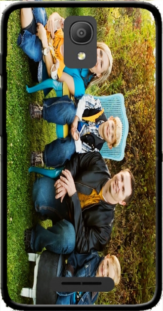 Silicone Alcatel Pixi 4 (5") 3G 5010D com imagens family