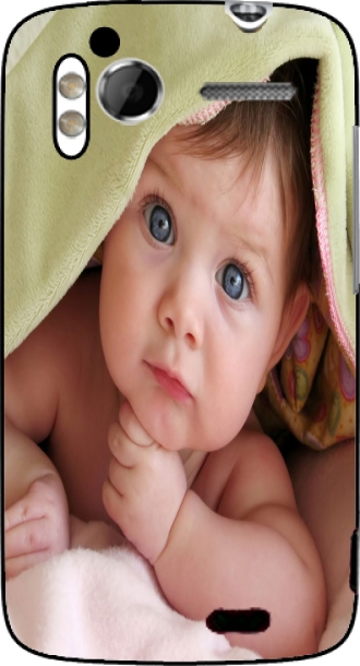 Capa HTC Sensation com imagens baby