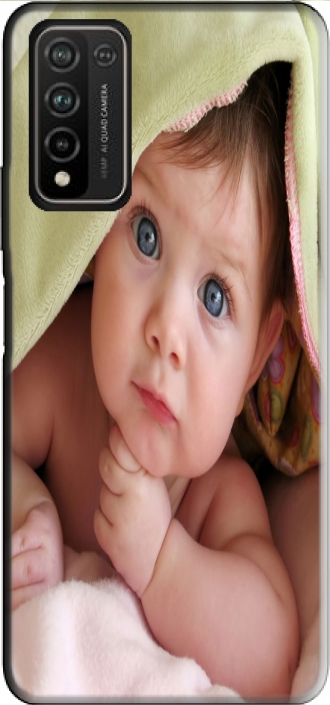 Silicone Honor 10x Lite com imagens baby