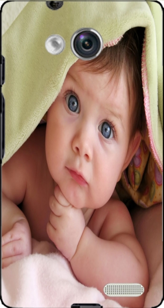 Capa Huawei Ascend Mate com imagens baby