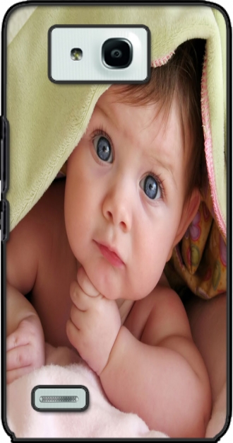Capa Huawei Honor 3X G750 com imagens baby